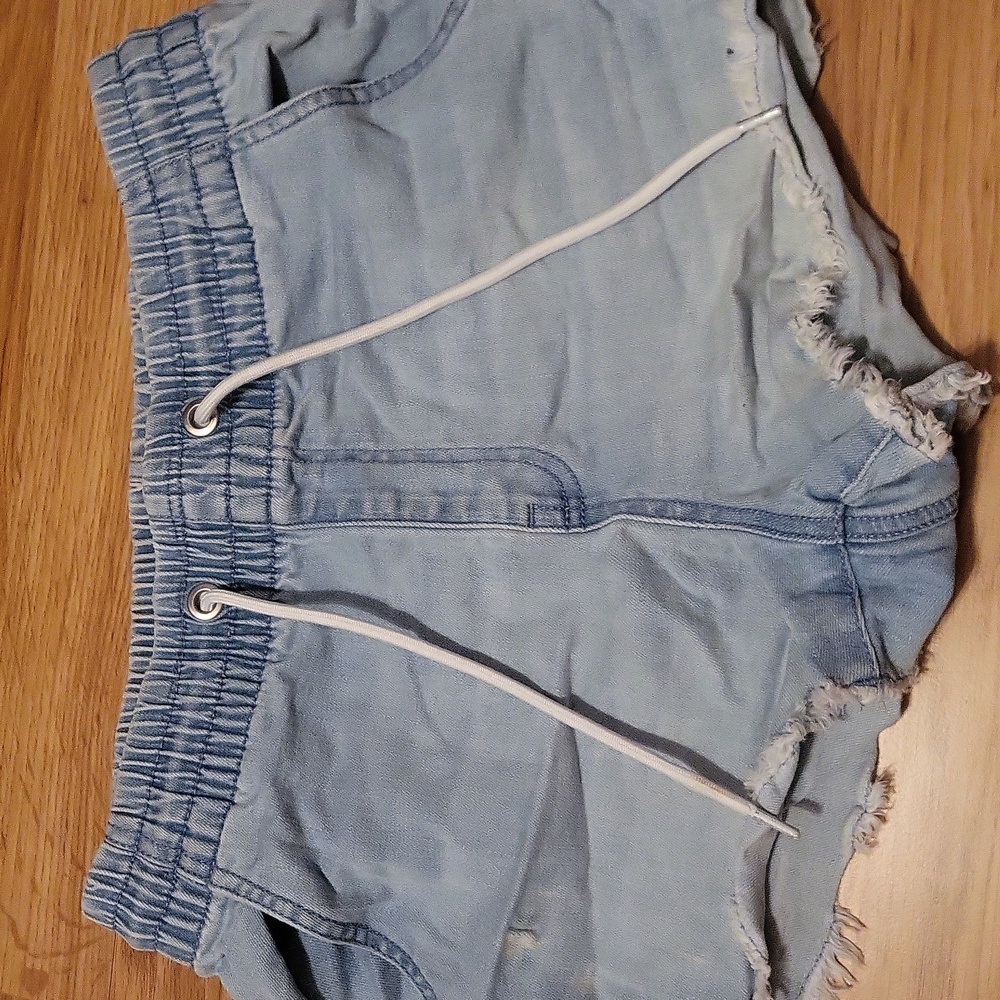 Kendall & Kylie Light Blue Athletic Shorts